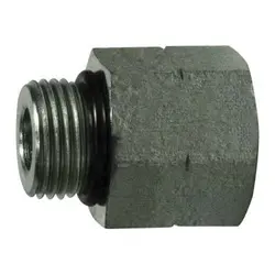 -4 Male ORB X -6 Female ORB Adapter Steel