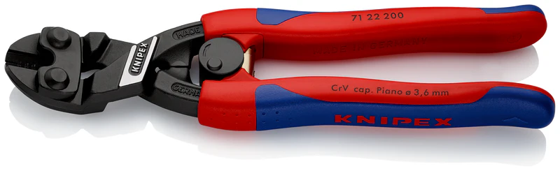 8” Comfort Grip Angled High Leverage Cobolt Cut (Knipex)