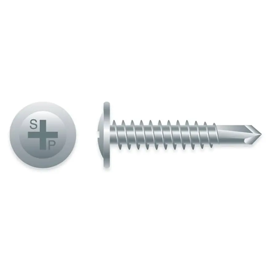 #8 X 1-5/8" Philips Modified Truss Tekscrew 410 Stainless Steel