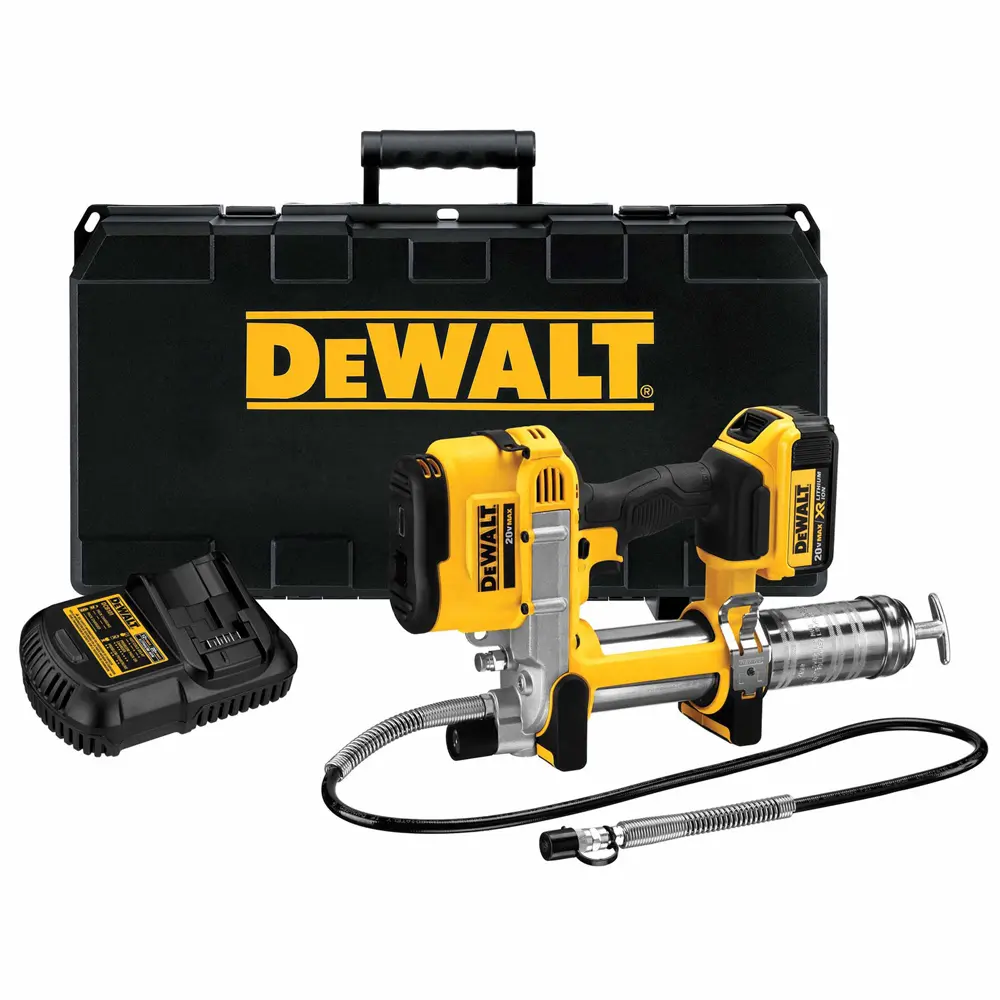 20V MAX Grease Gun Kit W/[1] Battery, Charger & Case (Dewalt)