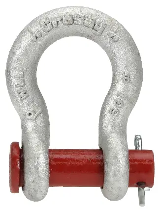3/4" G-213 Round Pin Anchor Shackle (Crosby/USA)