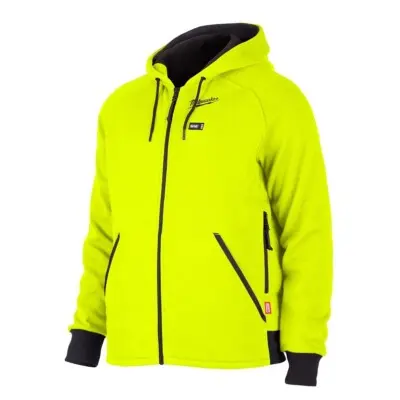 M12 X-Large High-Viz Heated Jacket Hoodie BARE TOOL (Milwaukee)