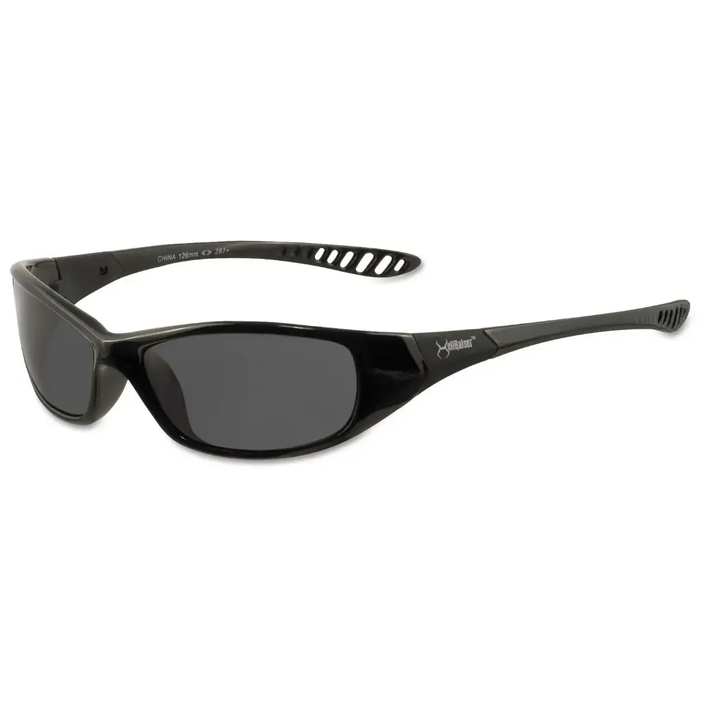 Hell Raiser Smoke Mirror Lens Safety Glasses (Jackson/Kimberly-Clark)
