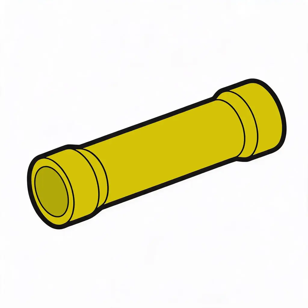 4 GA. Nylon Butt Connector