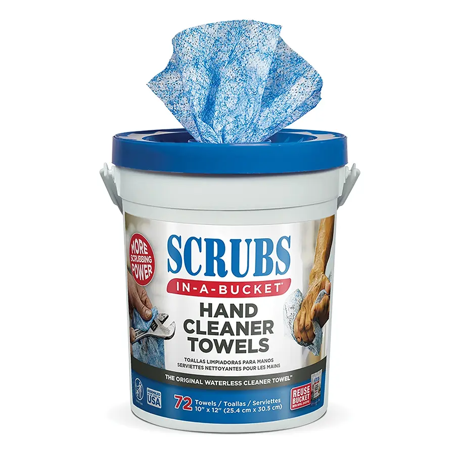 Scrubs-in-a-Bucket Hand Cleaner Towels