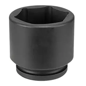 50mm Shallow Impact Socket 1" Dr. 6 Pt. (Grey Pneumatic)