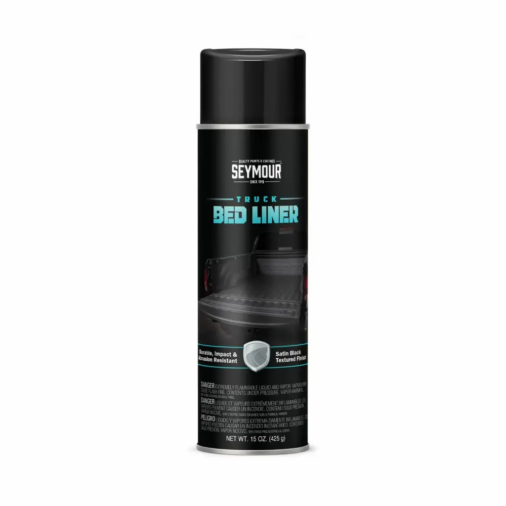 Truck Bed Liner Coating [Textured Satin Black] 15oz (Seymour)