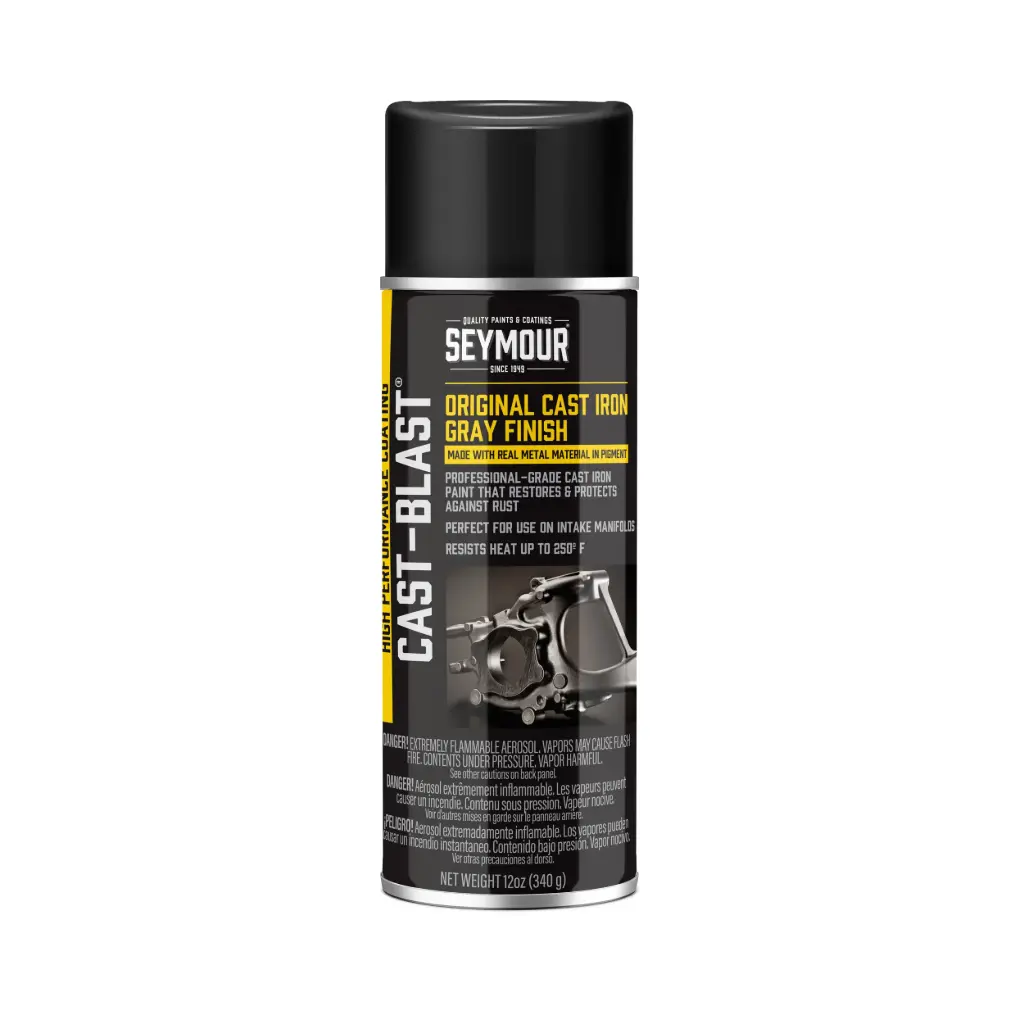 Original Cast Iron Gray Finish Spray Paint (Seymour/Cast-Blast)