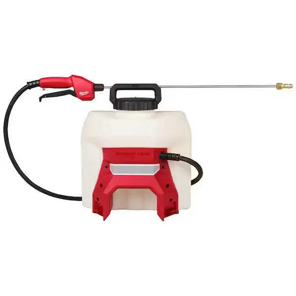 4 Gallon Pesticide Sprayer Tank Assembly with Switch Tank Interchangeable Capability [BASE NOT INCLUDED] (Milwaukee)