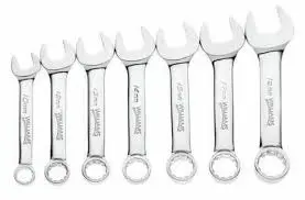 7Pc SAE Stubby Wrench [3/8" to 3/4"] (Williams)