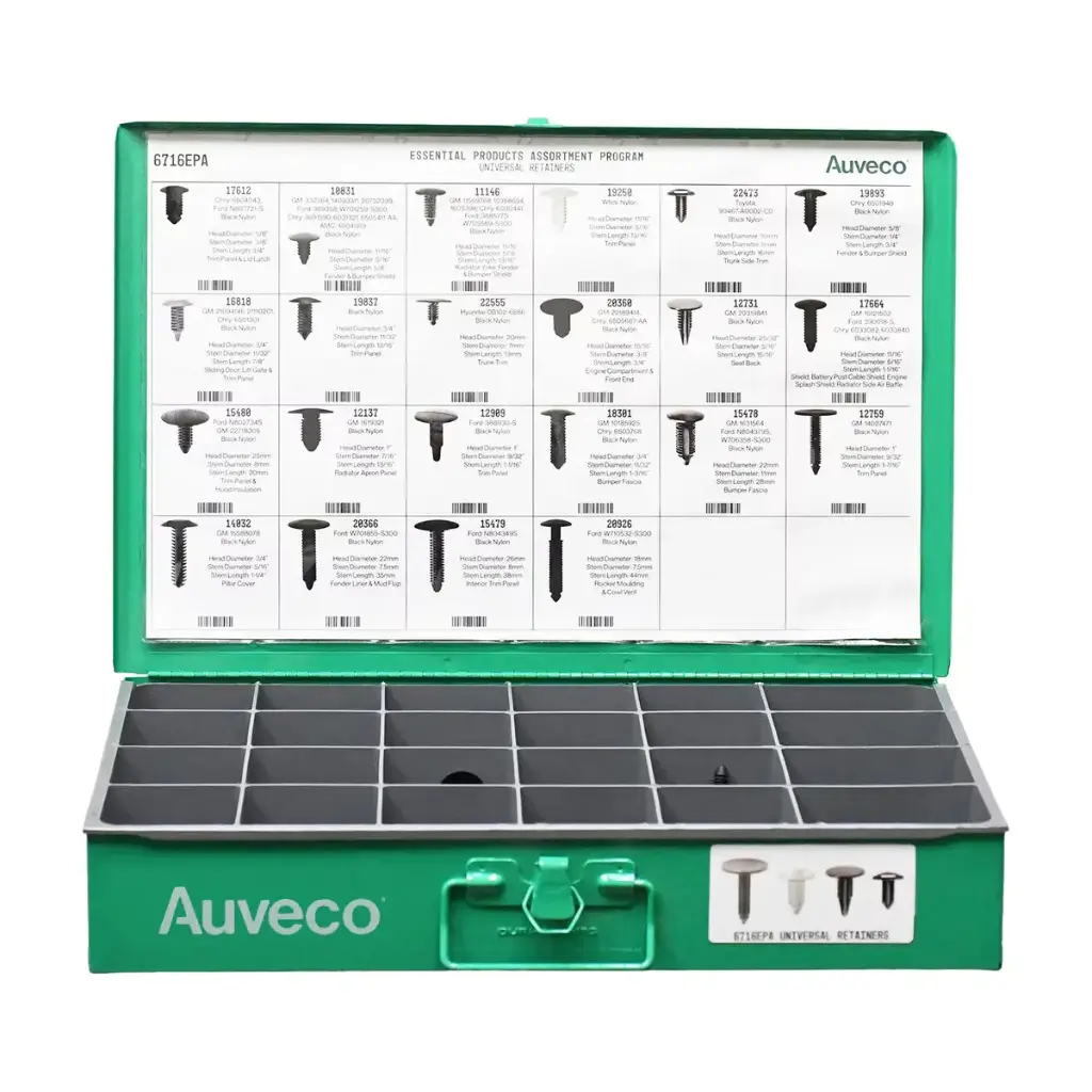 Universal Retainer Essential Product Assortment (Auveco)
