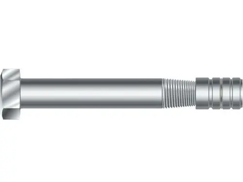 1/2"-13 X 2-7/8" Removable Taper Bolt Anchor ZP