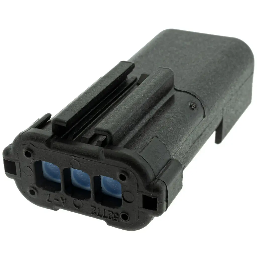 3 Way Sealed Male Connector [A Key] (Aptiv APEX 2.8)