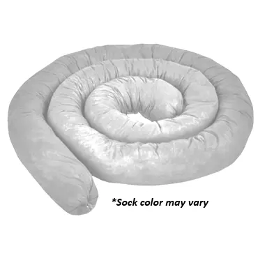 4" X 8Ft Maximum Strength Industrial Absorbent Dirt Socks (Rhino Dirt) #RD96