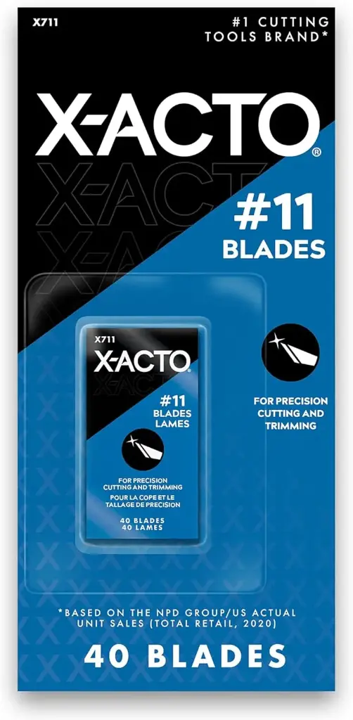 40Pk #11 Precision Tipped Blades (X-ACTO)