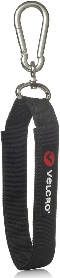 16" X 1" Easy Hang Cinch Strap W/Carabiner [150lb Capacity] (VELCRO)