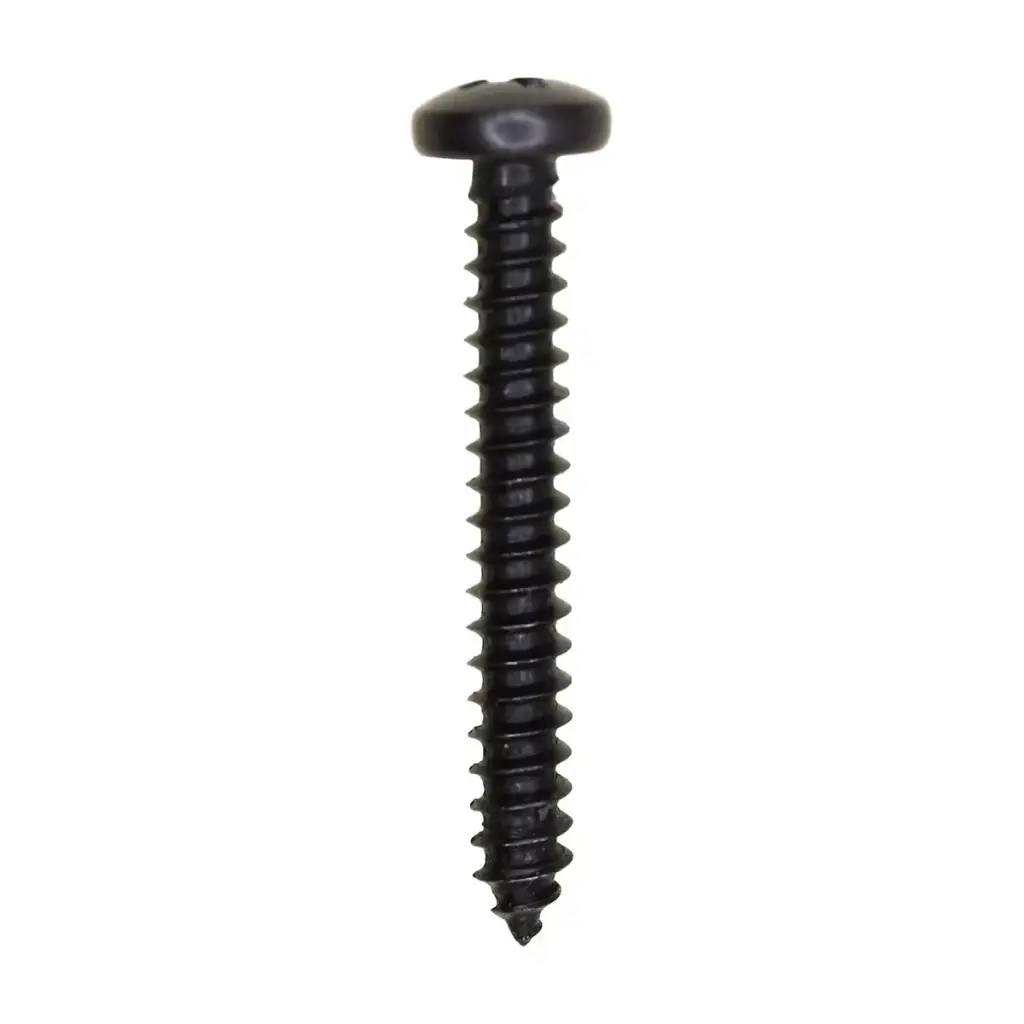 #8 X 1-1/2" Pan HD Phil T/S Black Oxide