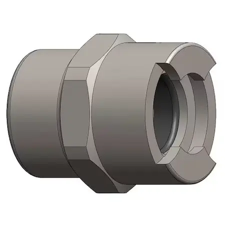 N-Series Bowes 1/2" Female Head x 3/4" Female NPT  Pneumatic Coupling Steel