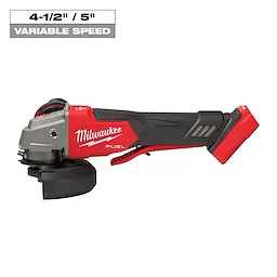 M18 4-1/2"/5" Variable Speed Braking Angle Grinder [Paddle Switch/Non-Locking] BARE TOOL (Milwaukee)