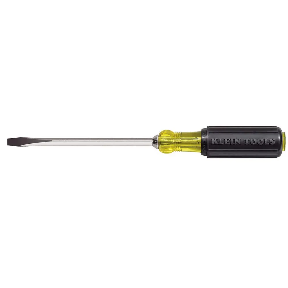 3/8" Slotted Cushion-Grip 8" Screwdriver (Klein)