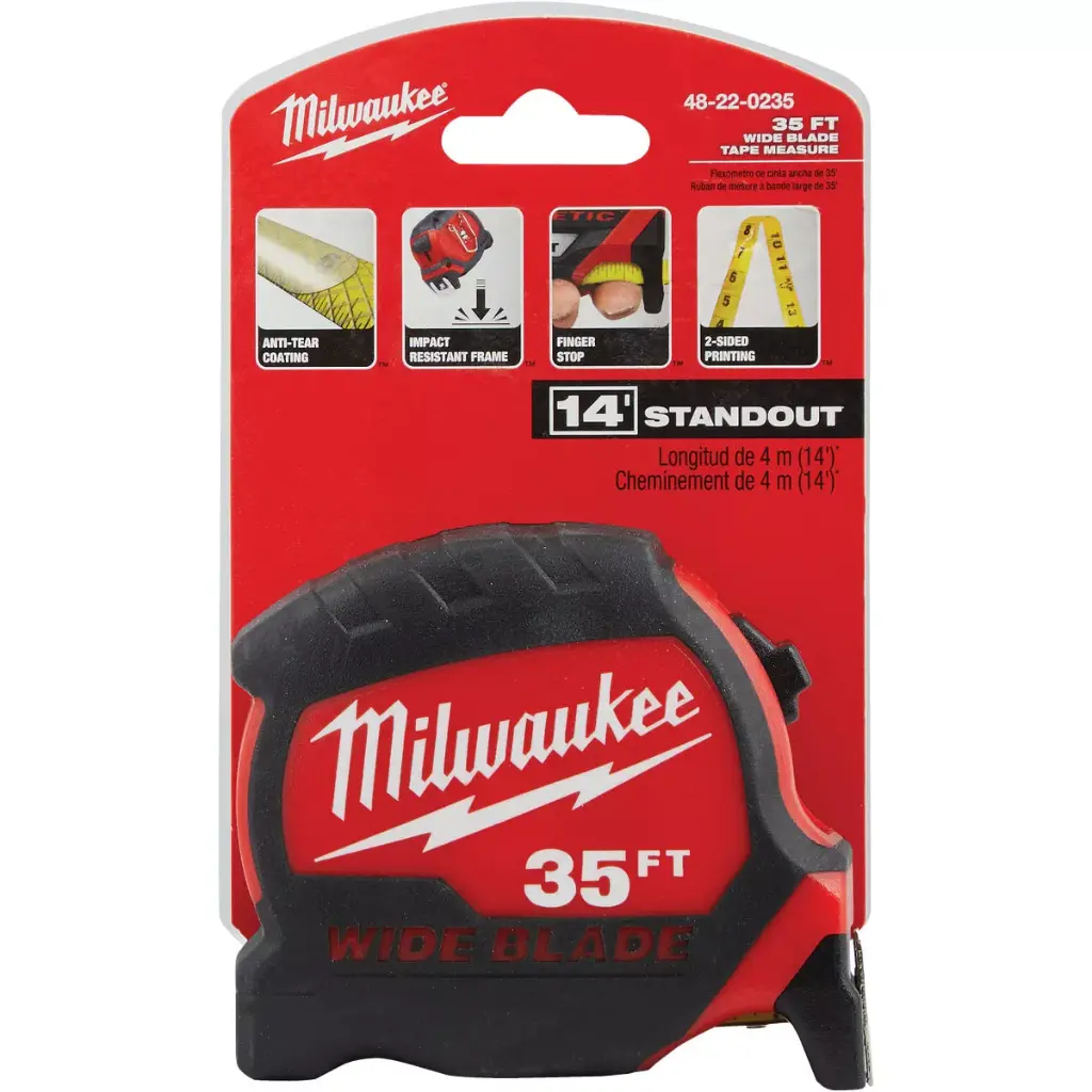 35Ft Wide Blade Tape Measure (Milwaukee)