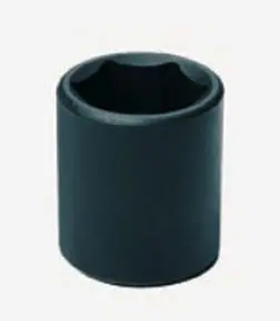 3/8" Shallow Impact Socket 1/2" Dr. 6pt (Grey Pneumatic)