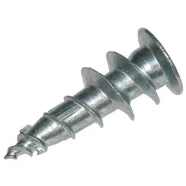1-1/4" Drywall & Stud Anchor Zinc-Plated W/Screw [50lb Capacity]