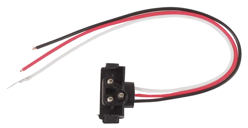 3-Pin Right Angle Pigtail Wire Light Harness (Optronics)