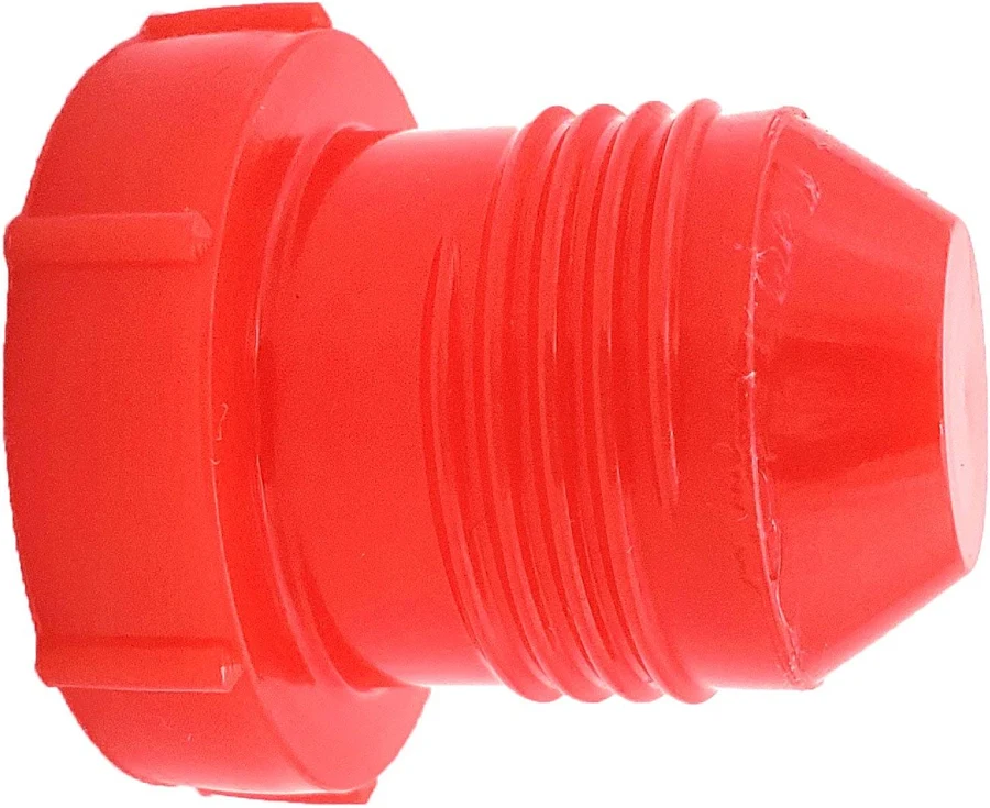 -8 Flared Plastic Plug [3/4"-16 Thread] (Caplug)