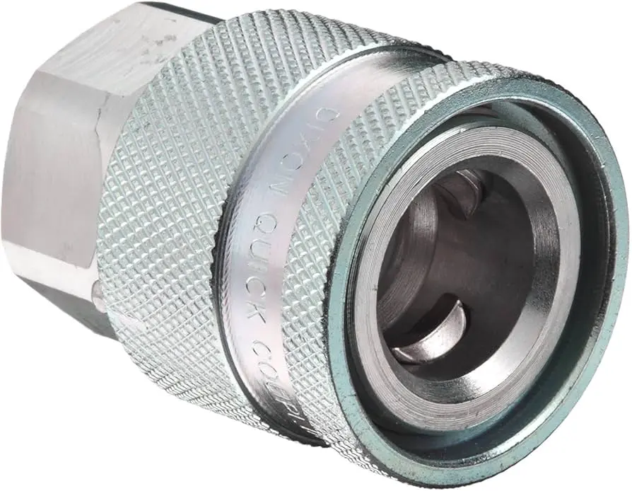 1/2" Body X 1/2" Female NPT Water-Blast Hydraulic Quick Coupler Steel [10,000psi] (Dixon/USA)
