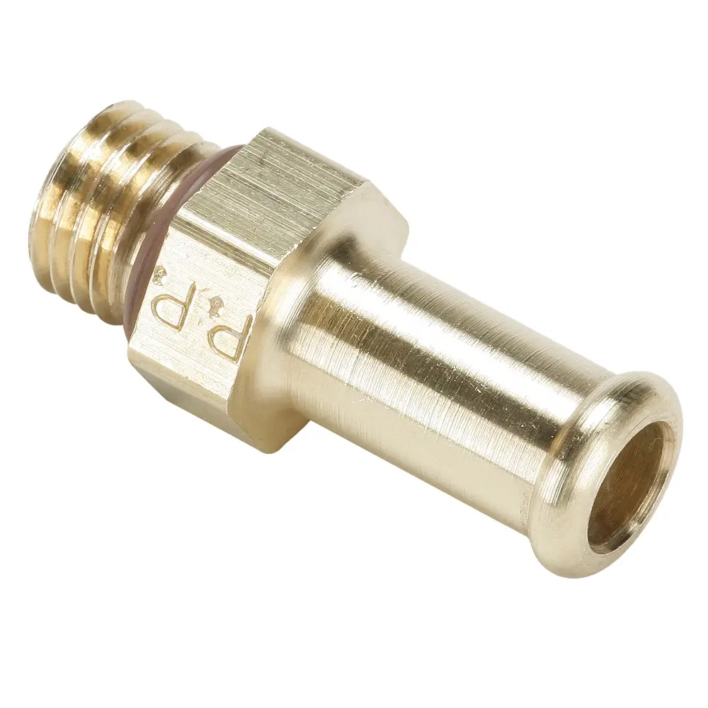 3/8" Hose Bib to M12-1.5 Metric Male Brass Adapter Fitting (Parker)