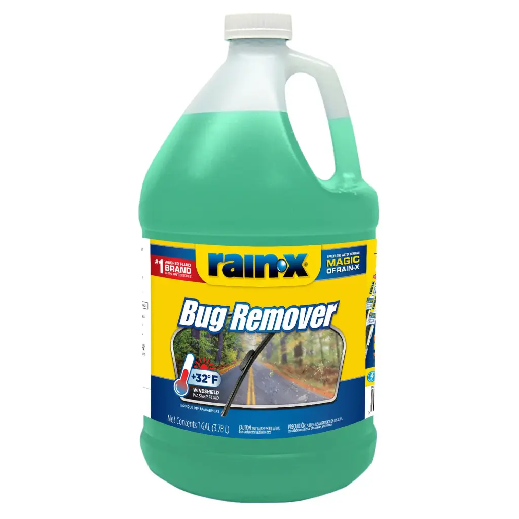 +32°F Green Bug Remover Windshield Wash [1 Gallon] (Rain X)