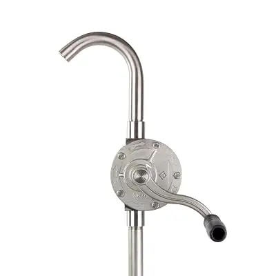 15 to 55 Gallon Stainless Steel Drum Rotary Transfer Pump (Tera)