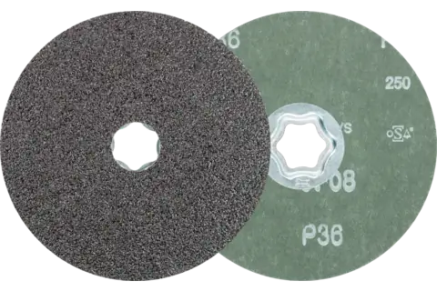 5" X 36Grit Resin Fibre Disc Silicon Carbide (Pferd/COMBICLICK)