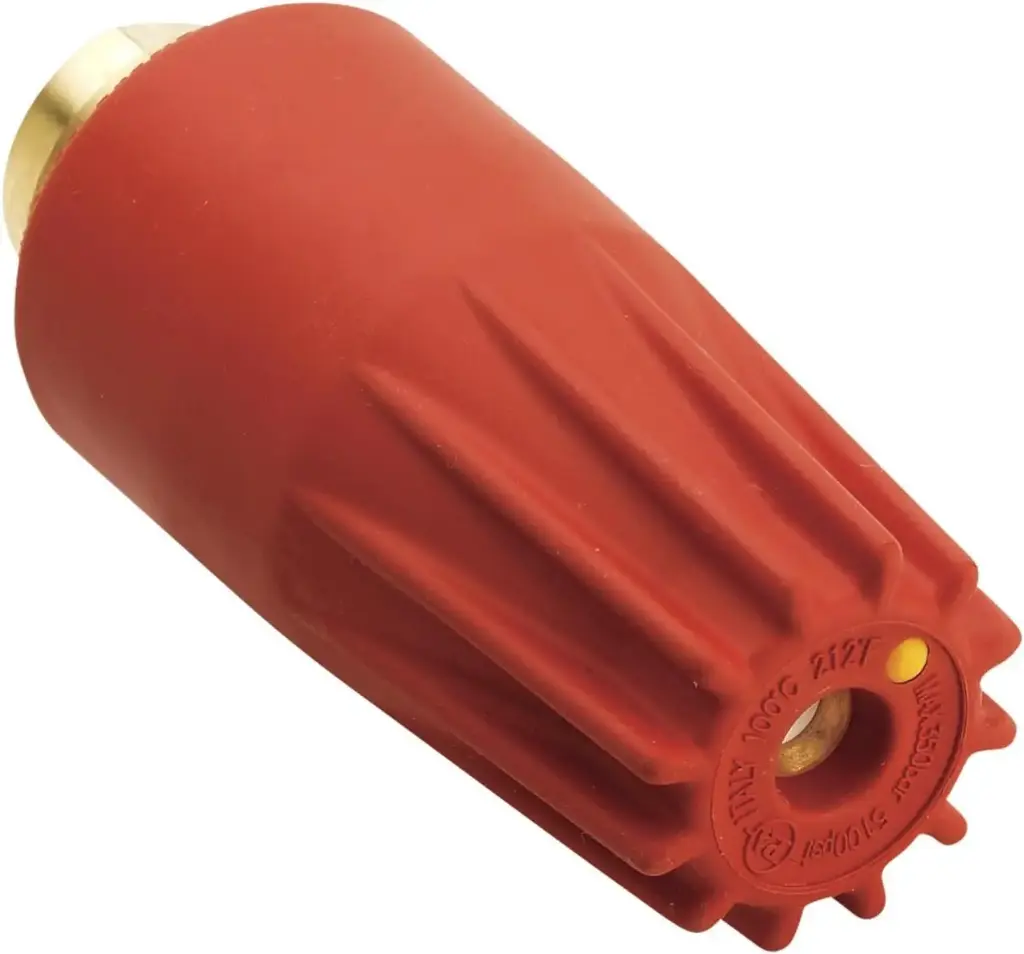 5.5 Oriface Red Turbo Pressure Washer Nozzle 5100 Max PSI