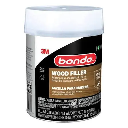 30oz Wood Filler [Two-Part] Interior/Exterior (Bondo)