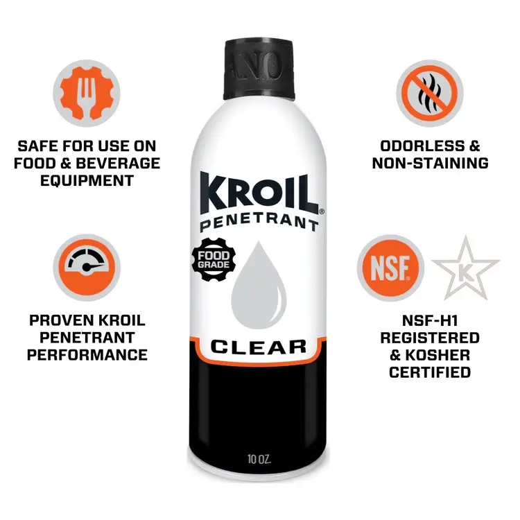 Kroil Clear Food Grade Penetrant 10oz (Kano Labs)