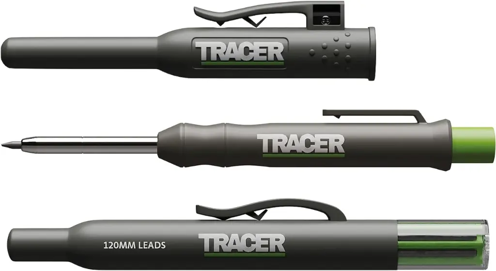 Deep Hole Construction Pencil W/Sharpening Holster & Lead Dispenser (OX/Tracer Pro) 