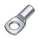 2/0 Standard Copper Lug W/1/4" Hole Tin Coated