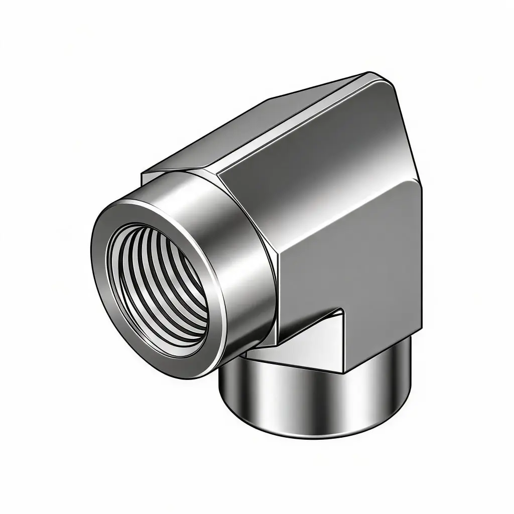 1/8" NPT 90° Elbow Steel ZP
