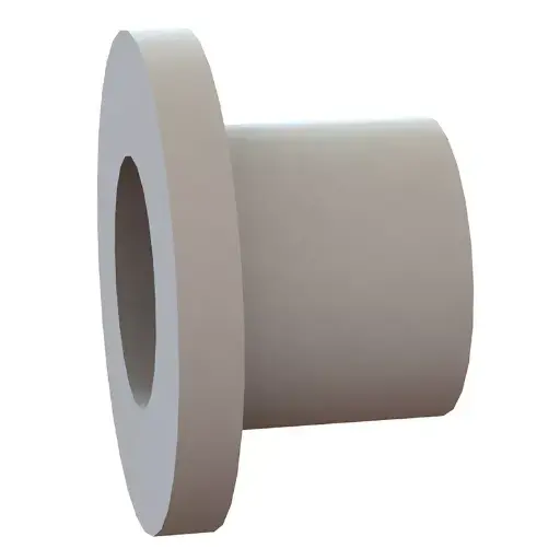 [25NWEISMNYW] 1/4" X 0.30" Electrical-Insulating Sleeve Washer Nylon White