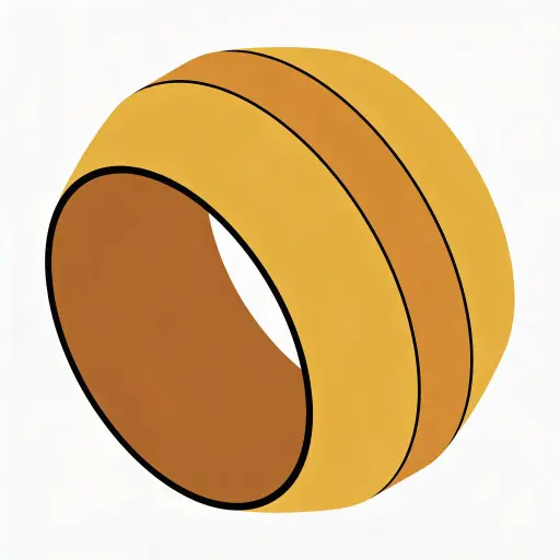 [60-6] 3/8" Brass Compression Sleeve NON-D.O.T.