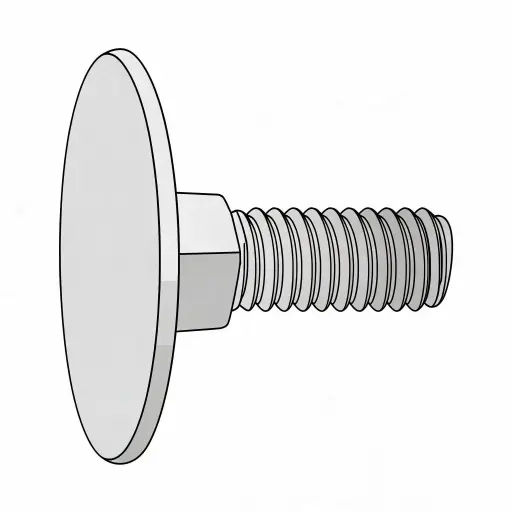 [31C250BELEVZP] 5/16"-18 X 2-1/2" Elevator Bolt ZP
