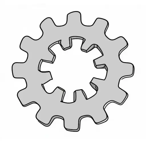 [31NWINEXLWZP] 5/16" Internal/External Tooth Lock Washer ZP