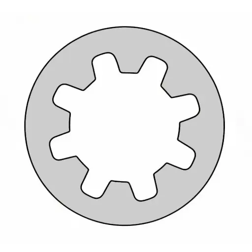 [31NWINTLWZP] 5/16" Internal Tooth Lock Washer ZP