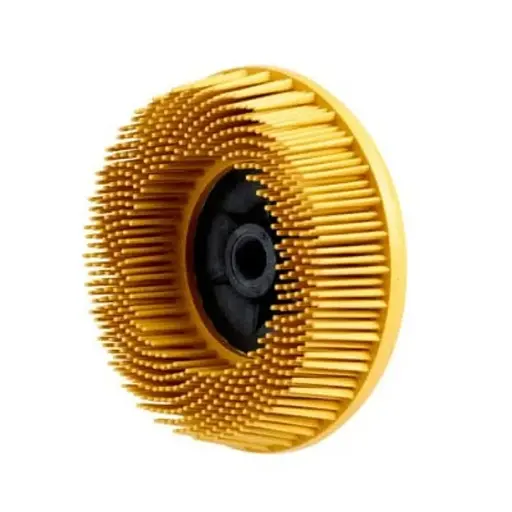 [3M-24242] 4-1/2" X 5/8-11 Yellow Bristle Disc Grade 80 (3M)