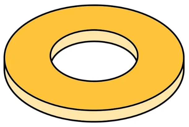 7/16" Flat Washer SAE GR.8 YZ