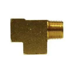 [50NPTSTBR] 1/2" NPT Street Tee Brass