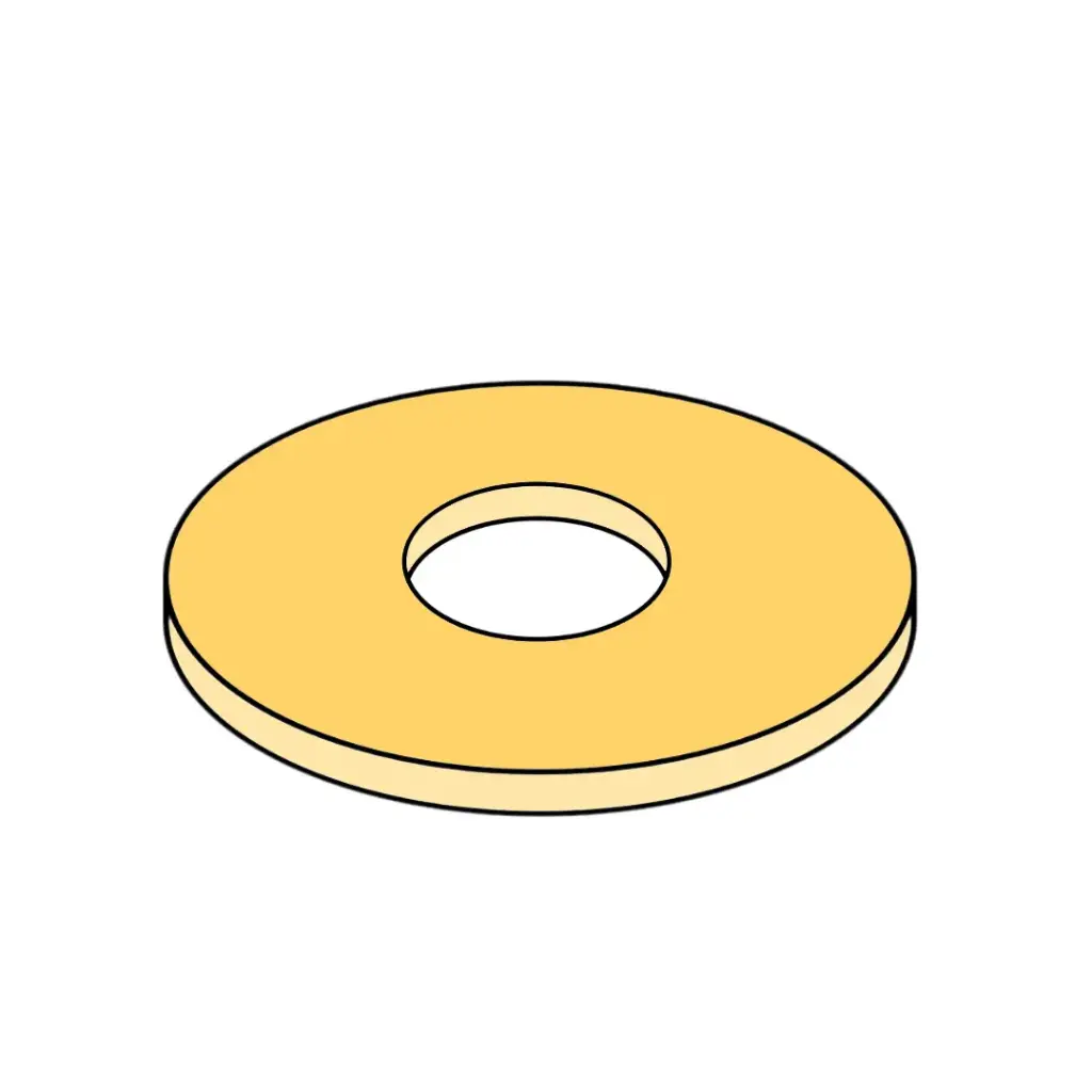1/2" Flat Washer USS GR.8 YZ