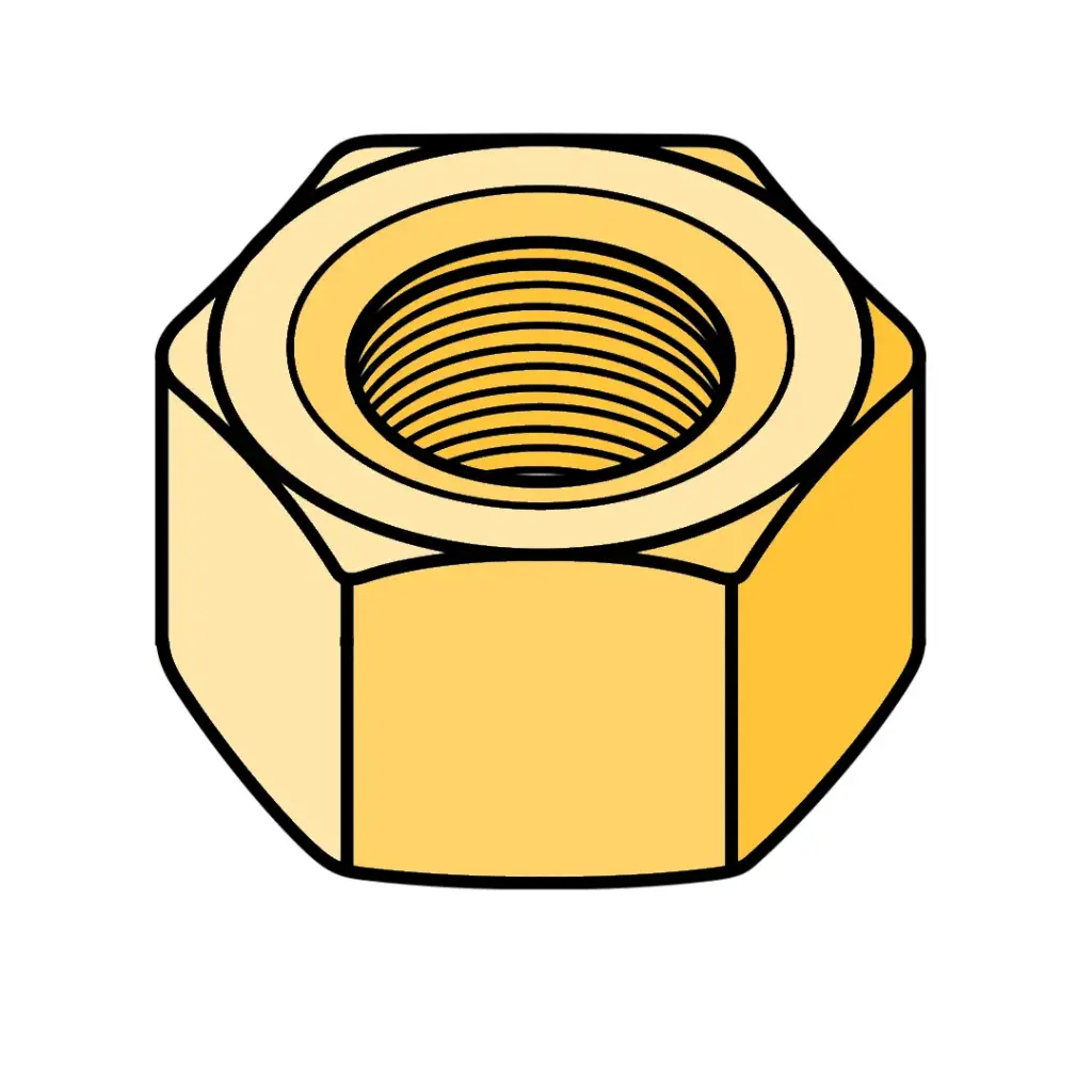 5/8"-18 NF Hex Nut GR.8 YZ